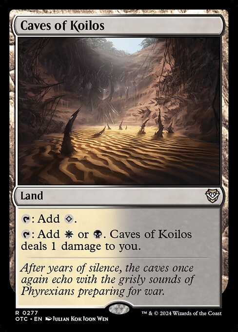 Caves of Koilos - Outlaws of Thunder Junction Commander