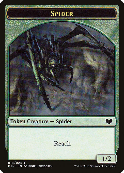 Spider - Commander 2015 Tokens