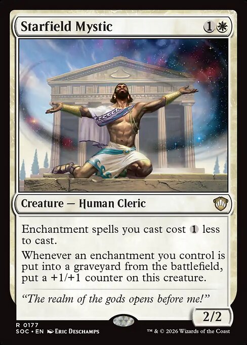 Starfield Mystic - Secrets of Strixhaven Commander