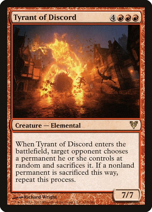 Tyrant of Discord - Avacyn Restored