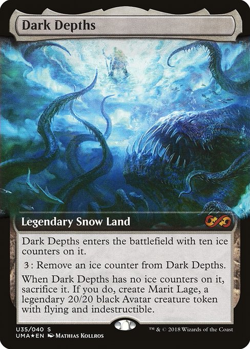 Dark Depths - Ultimate Box Topper - Promo Foil