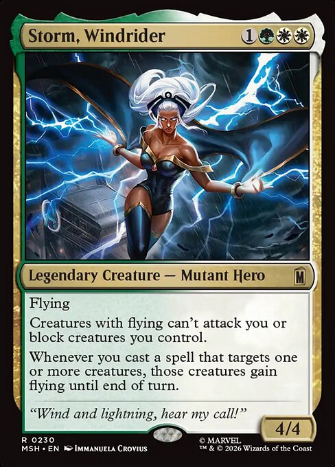 Storm, Windrider - Marvel Super Heroes