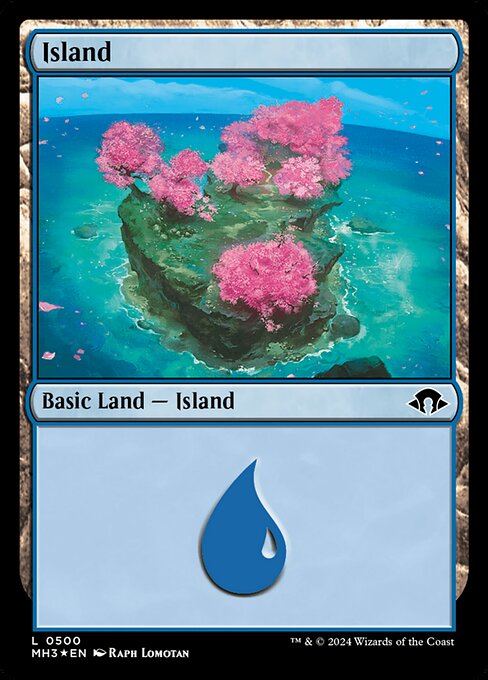 Island - Modern Horizons 3 - Promo Foil