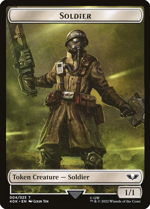 Soldier - Warhammer 40,000 Commander Tokens