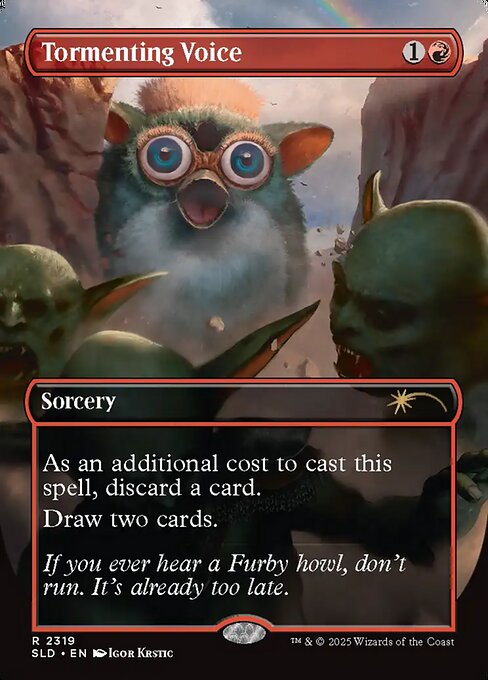 Tormenting Voice - Secret Lair Drop - Borderless