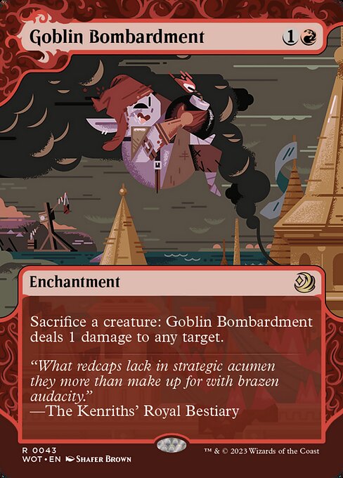 Goblin Bombardment - Wilds of Eldraine: Enchanting Tales