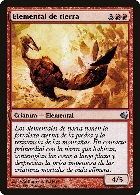 Elemental de tierra (Earth Elemental) - Salvat 2011