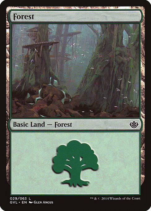 Forest - Duel Decks Anthology: Garruk vs. Liliana