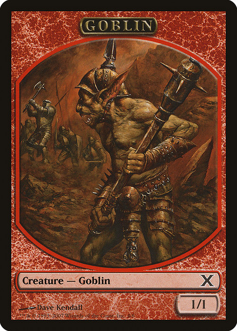 Goblin - Tenth Edition Tokens