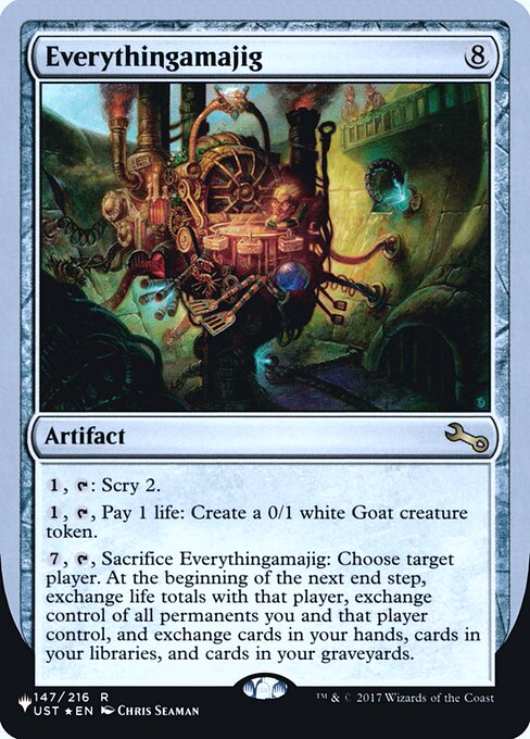 Everythingamajig - The List (Unfinity Foil Edition)