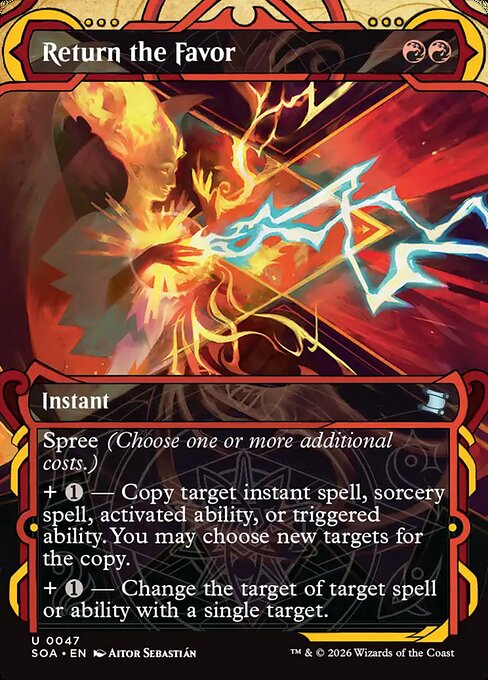 Return the Favor - Secrets of Strixhaven Mystical Archive - Showcase