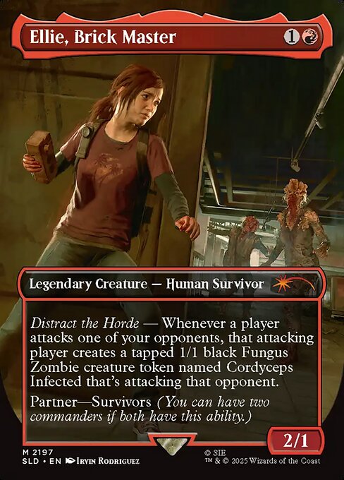 Ellie, Brick Master - Secret Lair Drop - Borderless