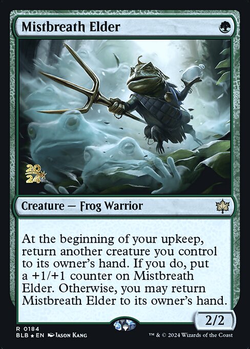 Mistbreath Elder - Bloomburrow Promos - Promo Foil