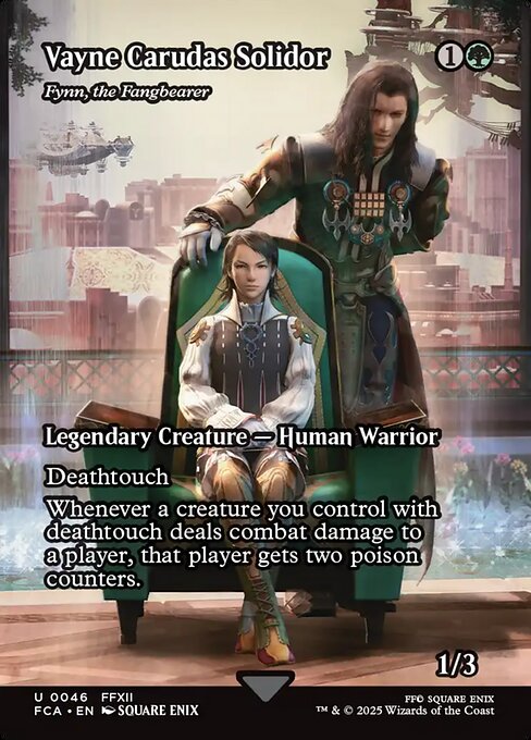 Vayne Carudas Solidor (Fynn, the Fangbearer) - Final Fantasy: Through the Ages - Borderless