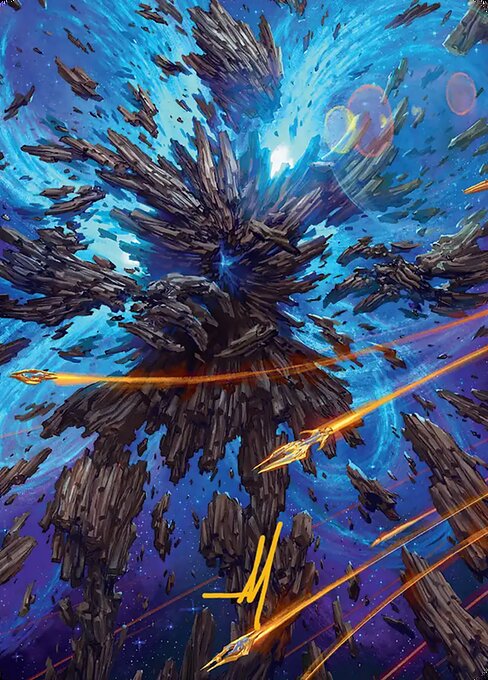 Celestial Colonnade - Edge of Eternities Art Series - Borderless