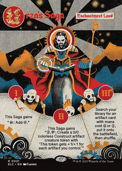 Urza's Saga - Secret Lair Countdown - Borderless