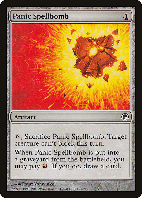 Panic Spellbomb - Scars of Mirrodin