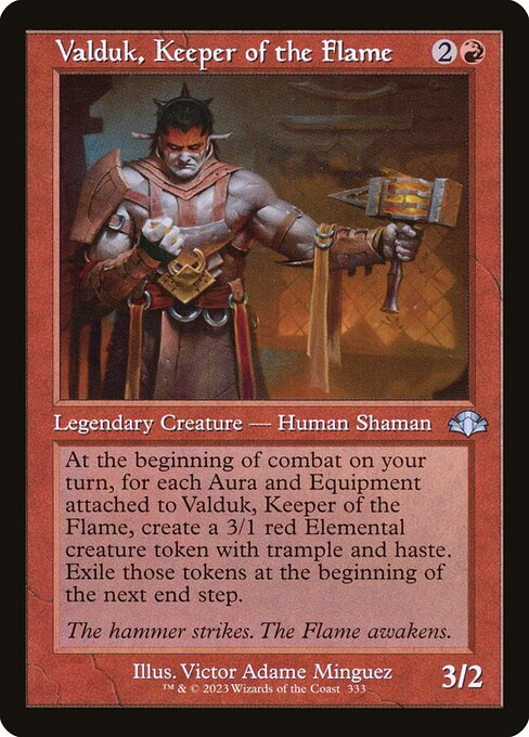 Valduk, Keeper of the Flame - Dominaria Remastered