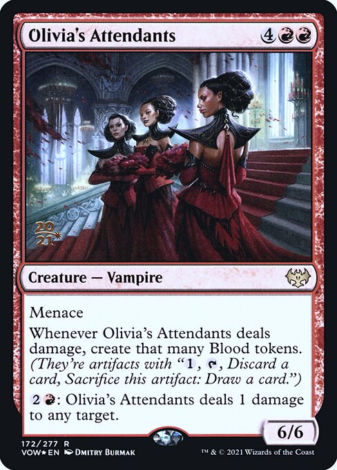 Olivia's Attendants - Innistrad: Crimson Vow Promos - Promo Foil