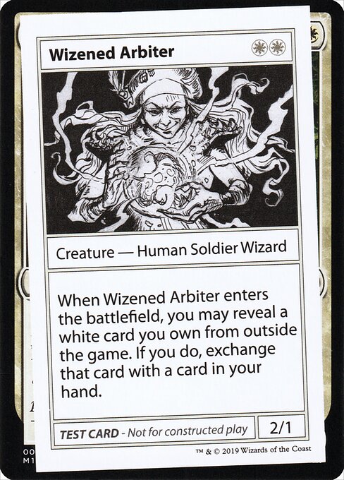 Wizened Arbiter - Mystery Booster Playtest Cards 2021