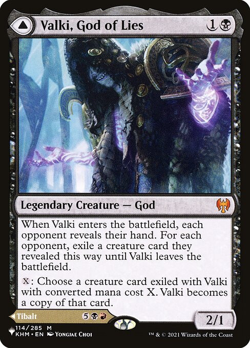 Valki, God of Lies // Tibalt, Cosmic Impostor - The List