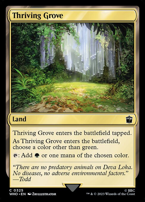 Thriving Grove - Doctor Who