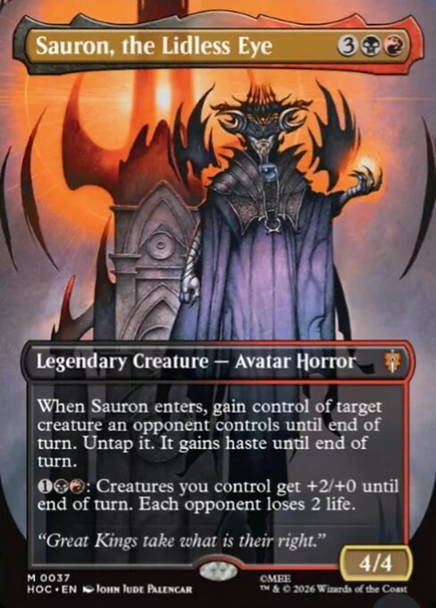Sauron, the Lidless Eye - The Hobbit Commander