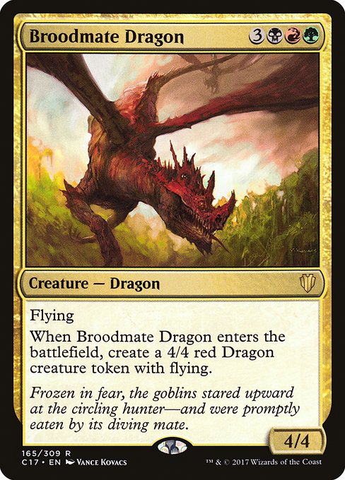 Broodmate Dragon - Commander 2017