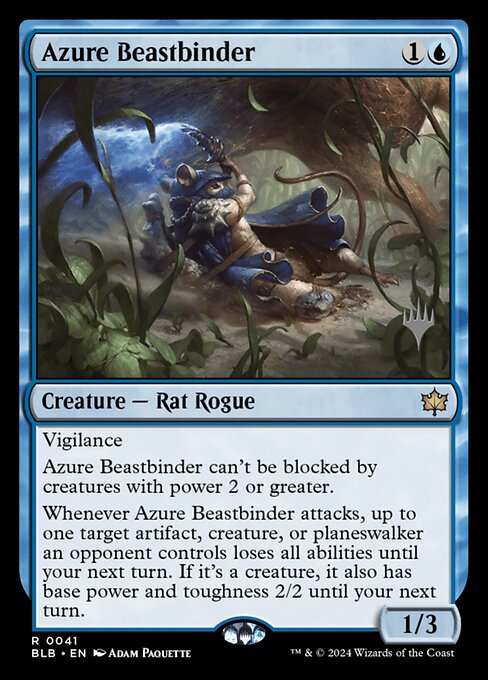 Azure Beastbinder - Bloomburrow Promos