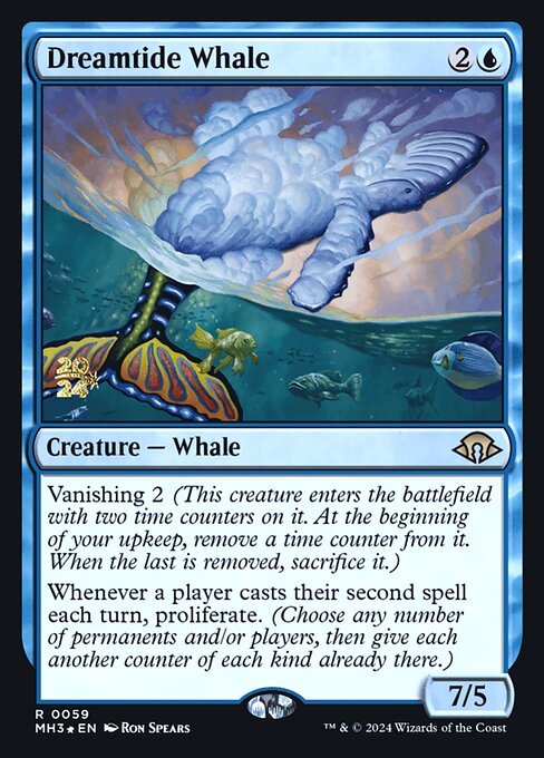 Dreamtide Whale - Modern Horizons 3 Promos