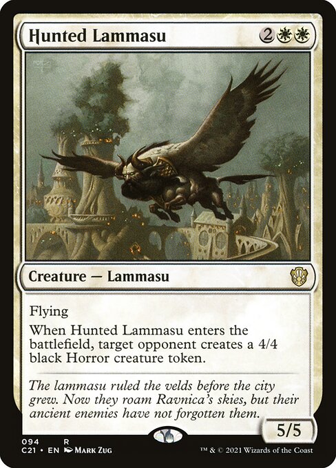 Hunted Lammasu - Commander 2021