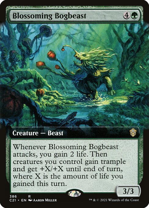 Blossoming Bogbeast - Commander 2021