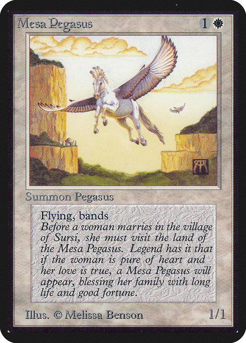 Mesa Pegasus - Limited Edition Alpha