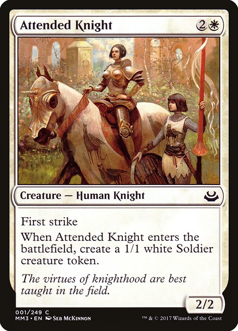 Attended Knight - Modern Masters 2017