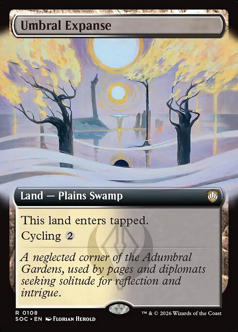 Umbral Expanse - Secrets of Strixhaven Commander - Extended Art