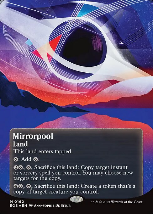 Mirrorpool - Edge of Eternities: Stellar Sights - Galaxy Foil, Borderless