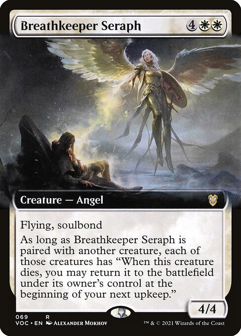 Breathkeeper Seraph - Crimson Vow Commander