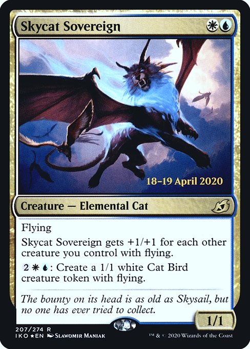 Skycat Sovereign - Ikoria: Lair of Behemoths Promos