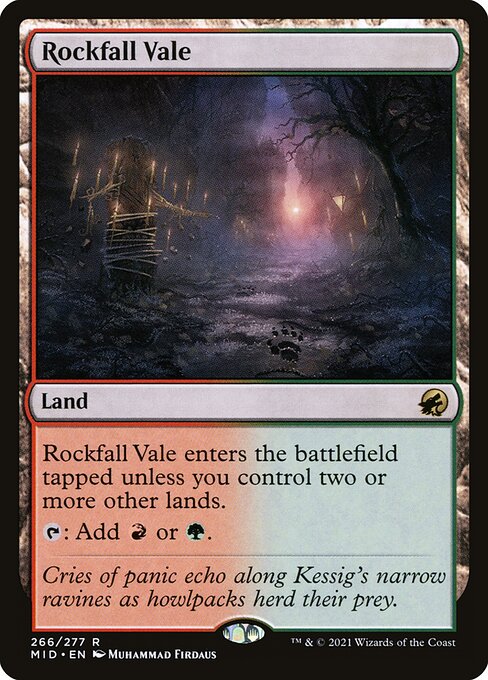 Rockfall Vale - Innistrad: Midnight Hunt