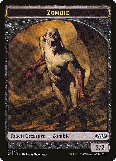 Zombie - Magic 2015 Tokens