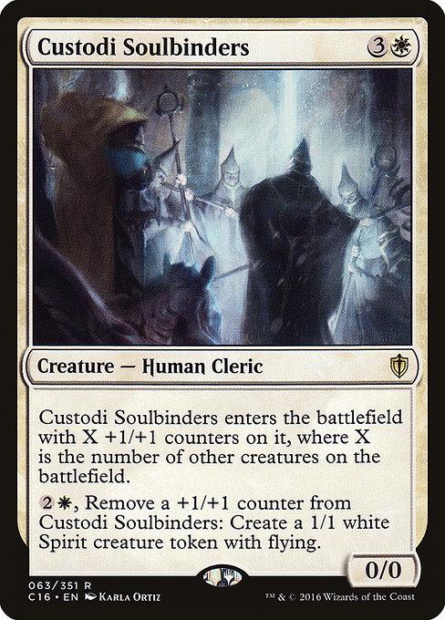 Custodi Soulbinders - Commander 2016