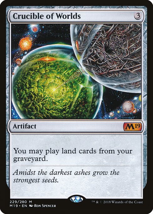 Crucible of Worlds - Core Set 2019