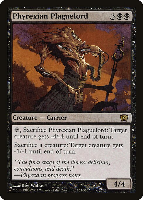 Phyrexian Plaguelord - Eighth Edition