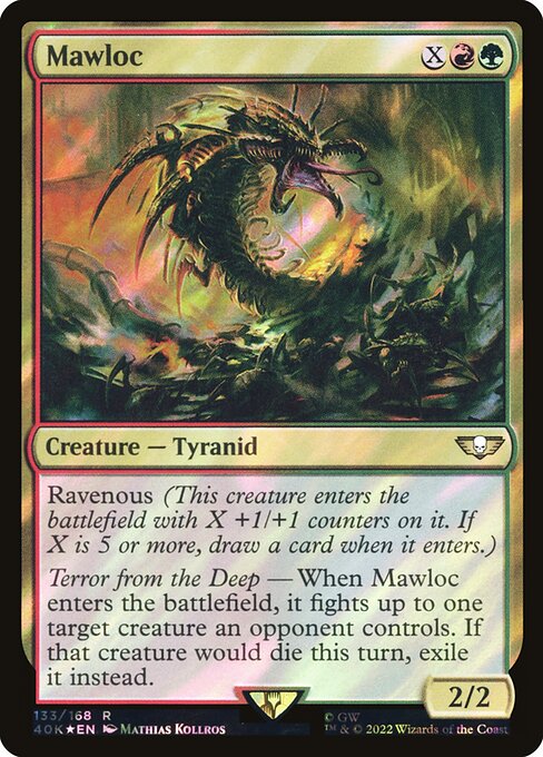 Mawloc - Warhammer 40,000 Commander - Surge Foil