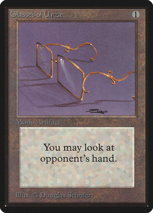 Glasses of Urza - Limited Edition Beta