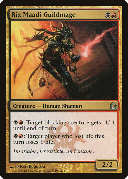 Rix Maadi Guildmage - Return to Ravnica