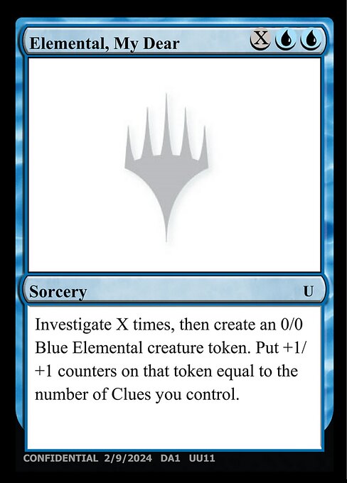 Elemental, My Dear - Unknown Event