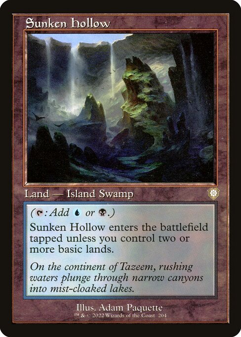 Sunken Hollow - The Brothers' War Commander