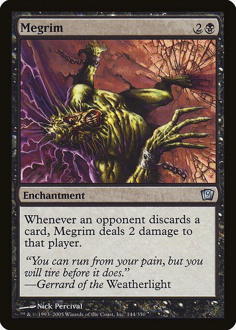 Megrim - Ninth Edition - Promo Foil