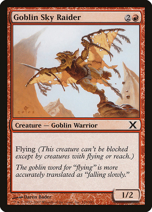 Goblin Sky Raider - Tenth Edition